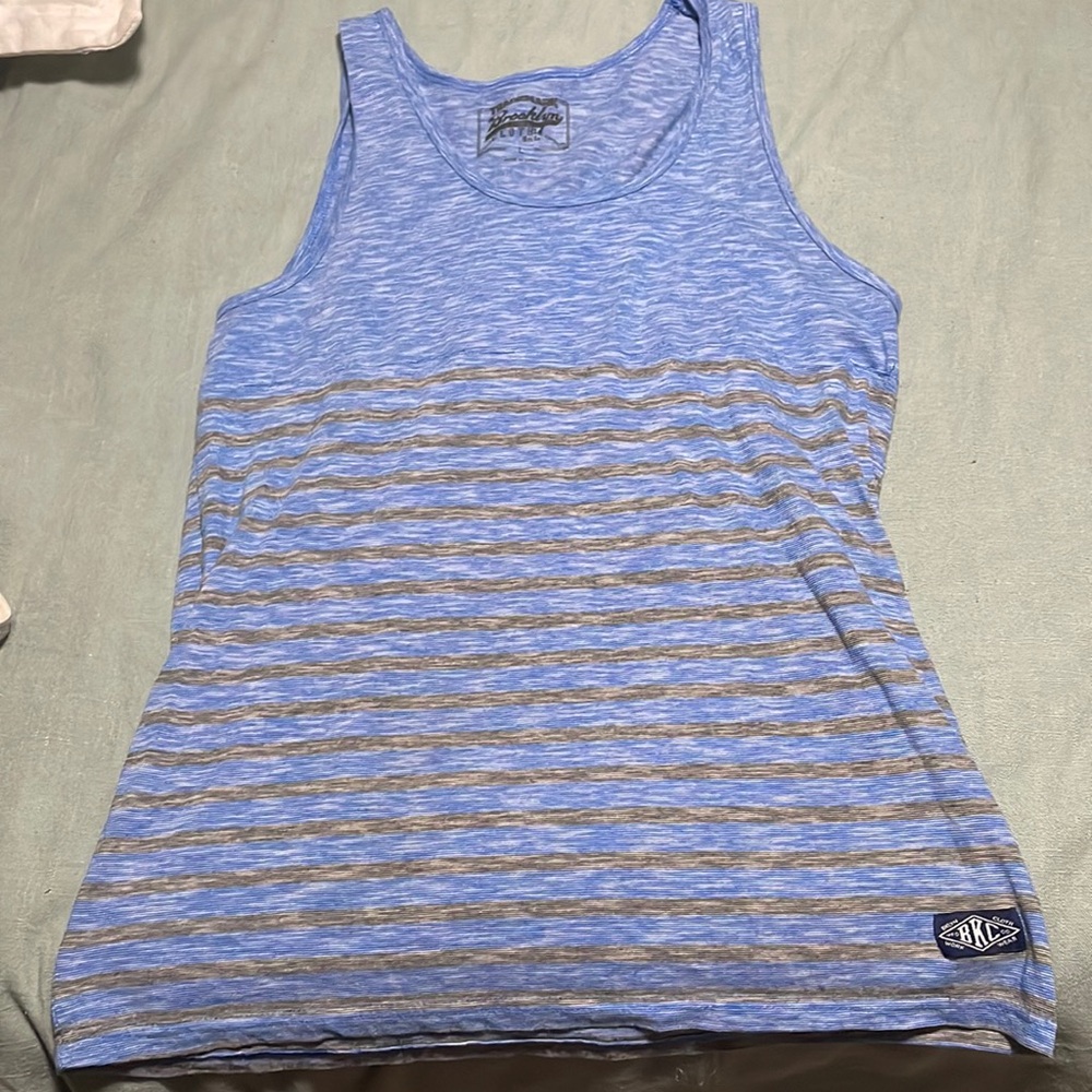 Brooklyn Cloth bro tank striped large
